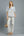 Mix Floral Ruffle Yoke Puff Sleeve Blouse- Off White Mix