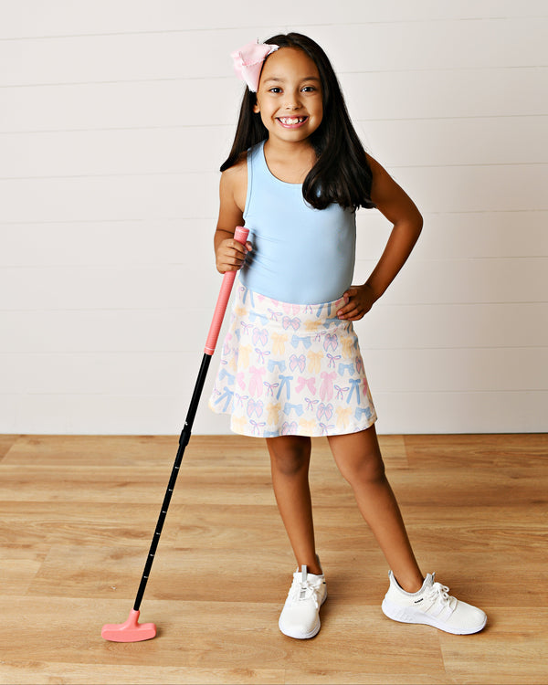 Spring Bows Tennis Skort