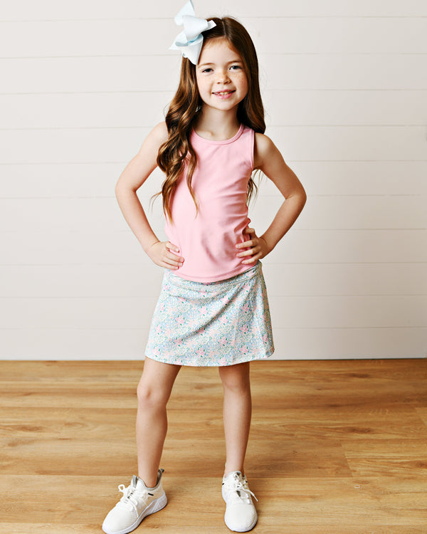 Ditsy Bloom Tennis Skort