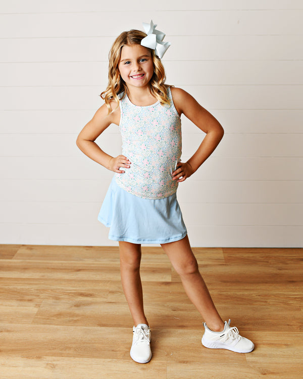 Blue Tennis Skort