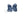 Grosgrain Bow On Clip- Smoke Blue