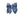 Grosgrain Bow On Clip- Smoke Blue