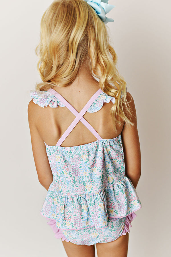 Spring Ditsy Floral Tunic Swimmy