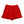Interlock Ruffle Shorts- Red
