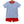 Load image into Gallery viewer, Blue Stripe &amp; Red Short Set
