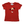 Cheerleader Shirt- Red/Balck