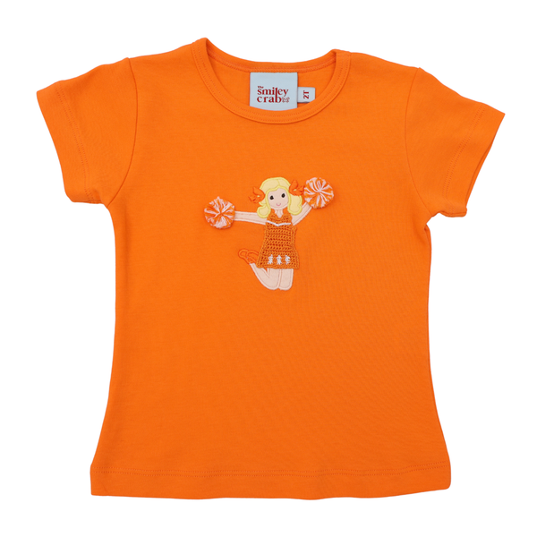Cheerleader Shirt- Orange