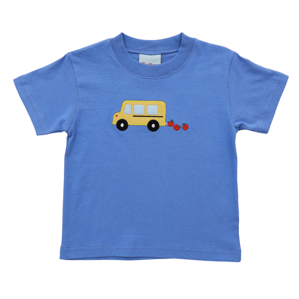 School Bus & Apple Shirt