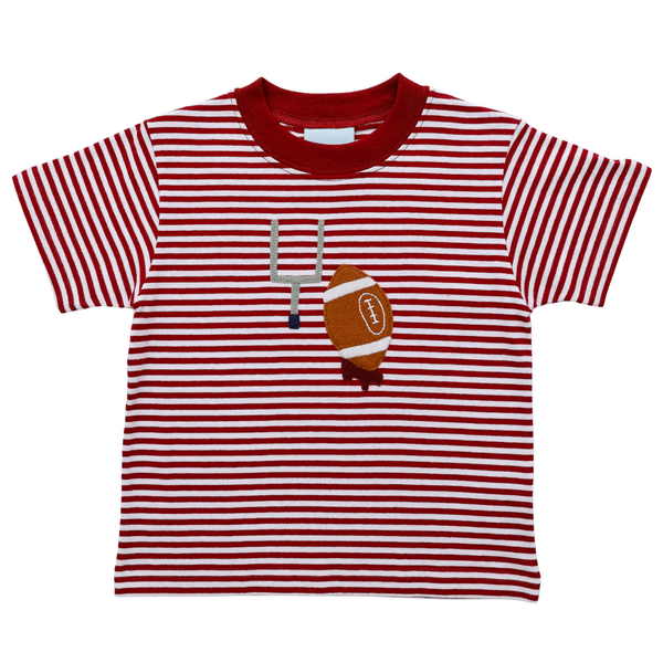 Touchdown Shirt- Maroon Stripe