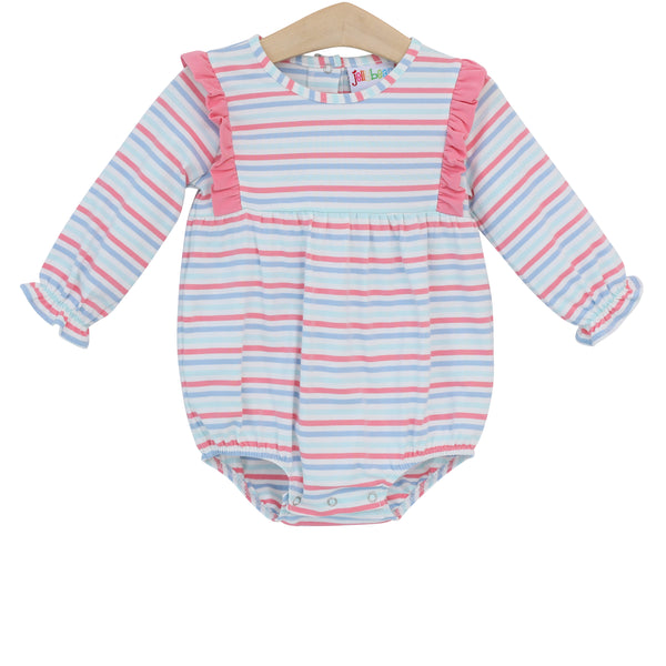 Charleston Stripe Evie Long Sleeve Bubble