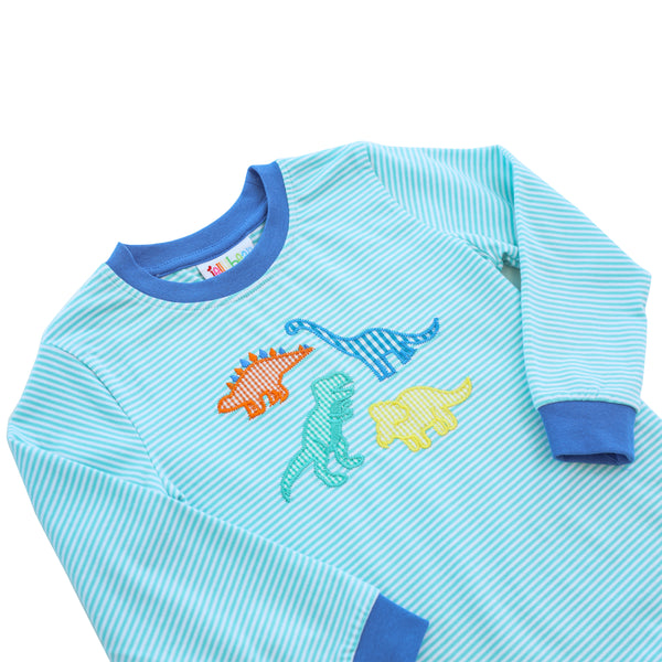 Dinosaur Applique Pants Set