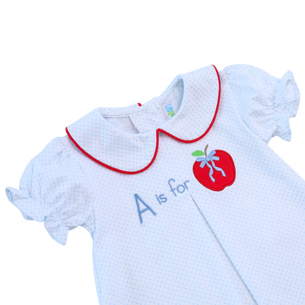 A is for Apple Bloomer Set