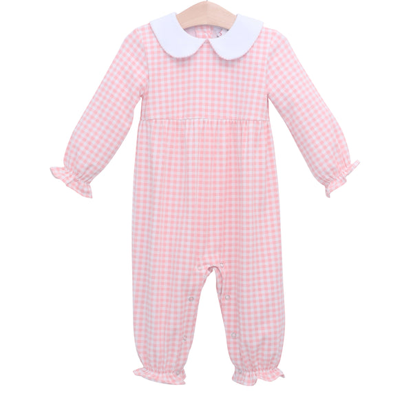 Charlotte Romper- Pink Gingham
