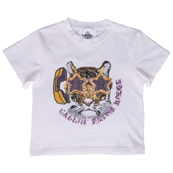 Tiger Callin' Baton Rouge Sequin Shirt