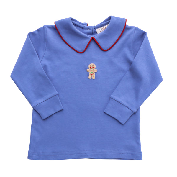 Crochet Gingerbread Peter Pan Shirt