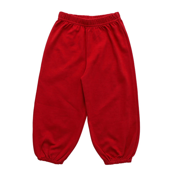 Interlock Bloomer Pants- Deep Red