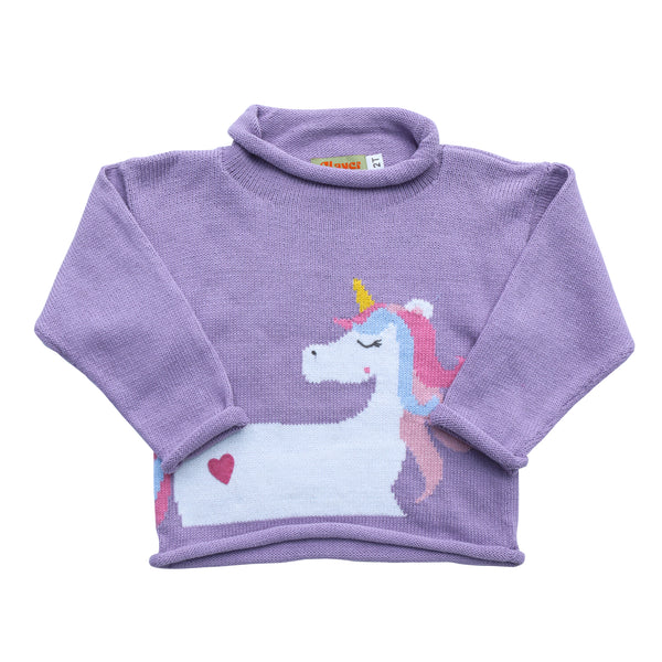 Unicorn Sweater- Lavender