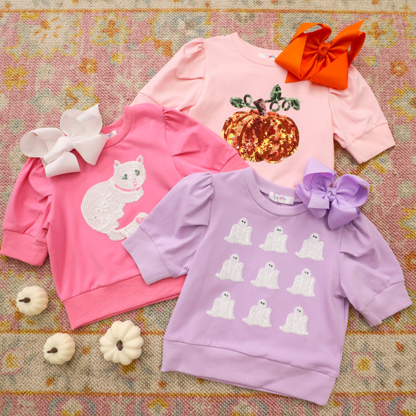 Sequin Cat Shirt