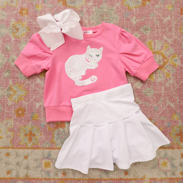 Sequin Cat Shirt