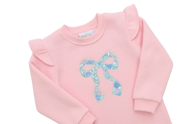 Painted Petals Ruffle Sweatshirt Set