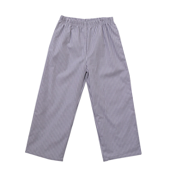 Pants- Grey Gingham