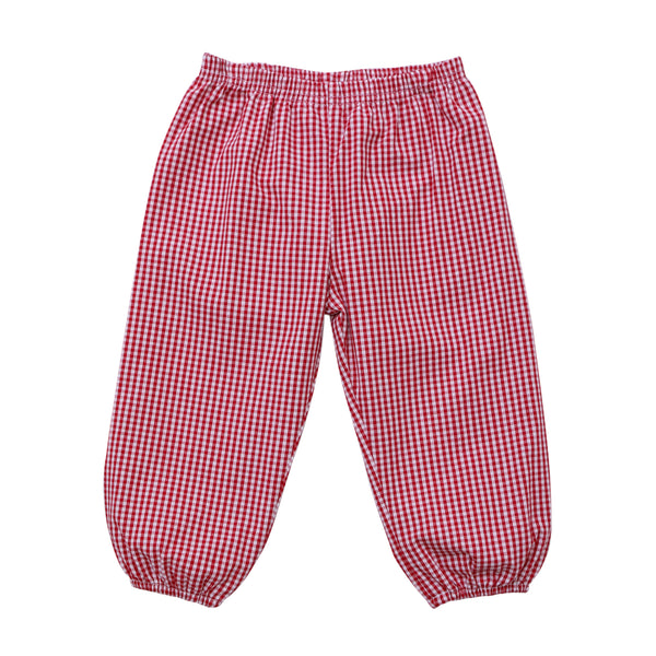 Bloomer Pants- Red Gingham