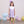 Sophia Dress- Lavender Stripe