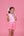 Ruffle Shorts- Pink