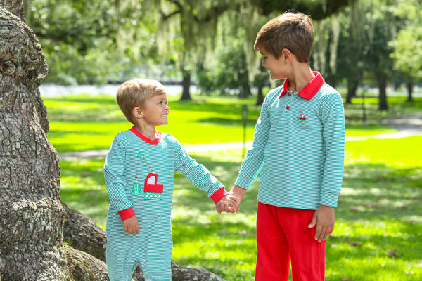 Christmas Crane Polo