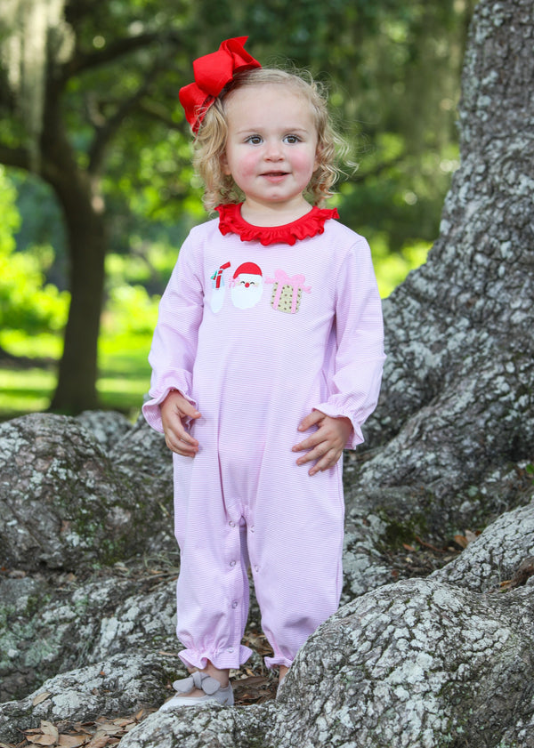 Milk and Cookies Ruffle Romper