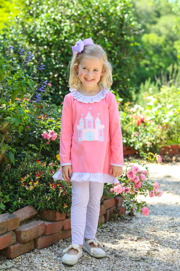 Castle Ruffle Pants Set