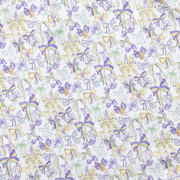 Mardi Gras Bow Bubble