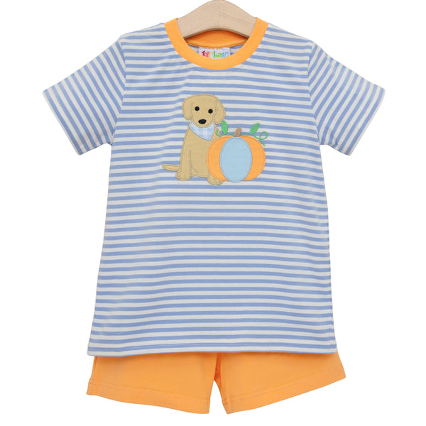 Pumpkins and Paws Short Set