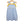 Lucy Dress- Light Blue Stripe and Yellow