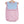 Ruby Bubble- Light Blue and Pink Stripe