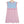 Ruby Dress- Light Blue and Pink Stripe