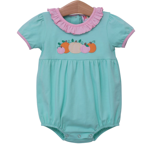 Pastel Pumpkin Ruffle Bubble