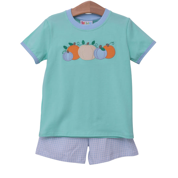 Pastel Pumpkin Short Set