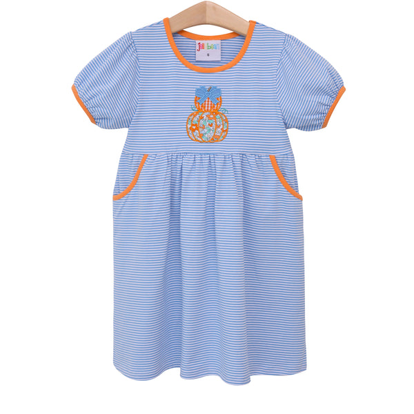 Pumpkin Stack Pocket Dress