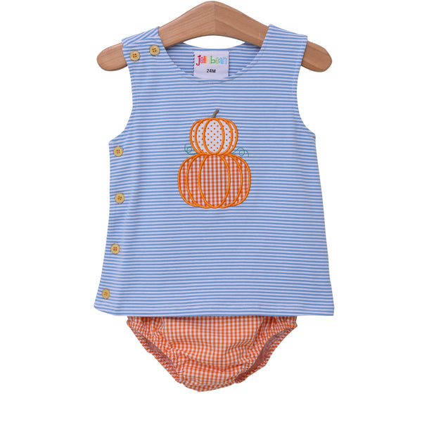 Pumpkin Stack Diaper Set