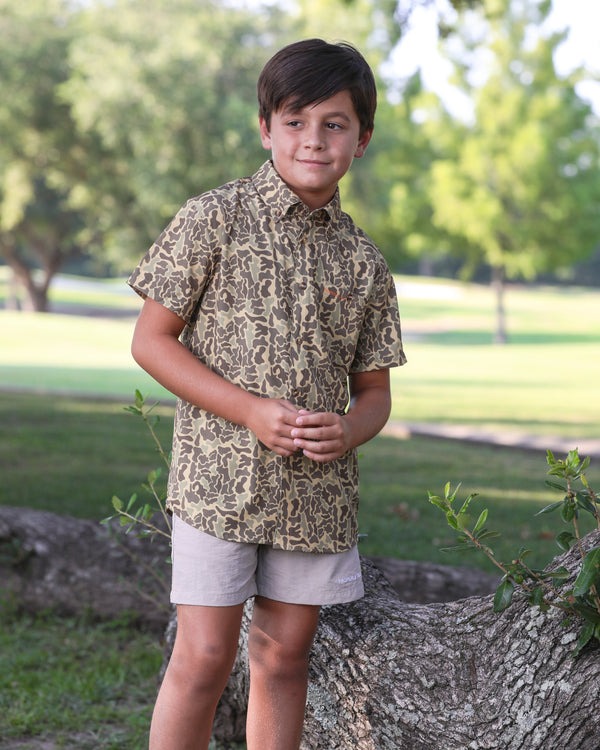 Sportsman Field Shirt- Vintage Camo