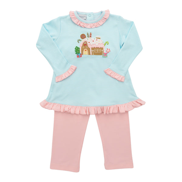 Sugar Plum House Ruffle Legging Set