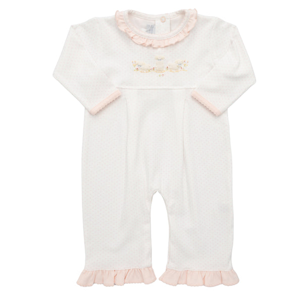 Three Lambs Ruffle Romper