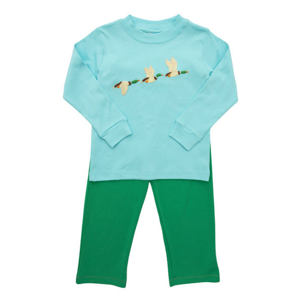 Trio Duck Pants Set