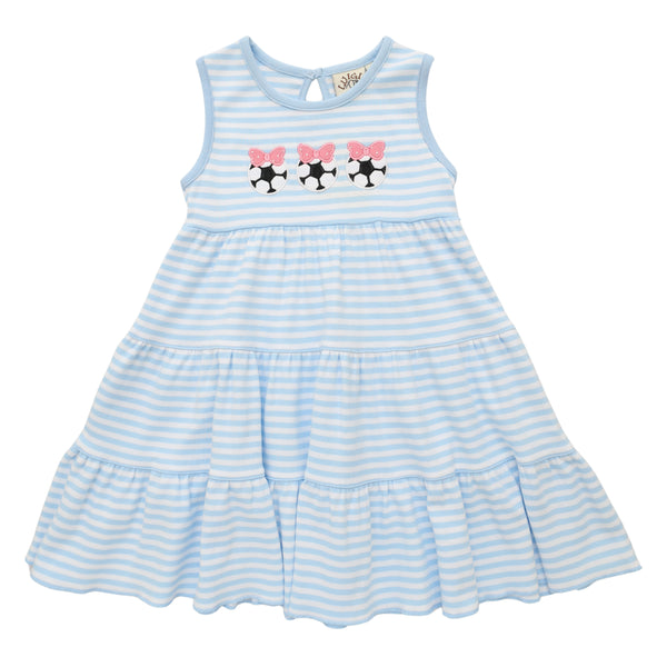Soccer Trio Tiered Dress
