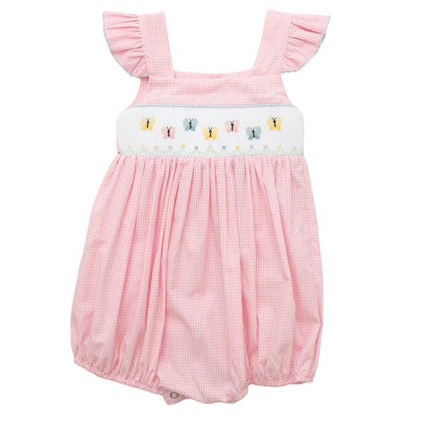 Butterfly Smocked Bubble