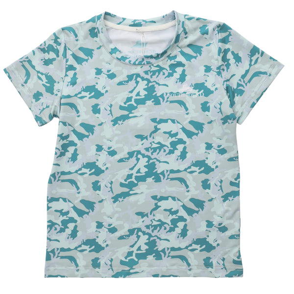 Aqua Camo Tee