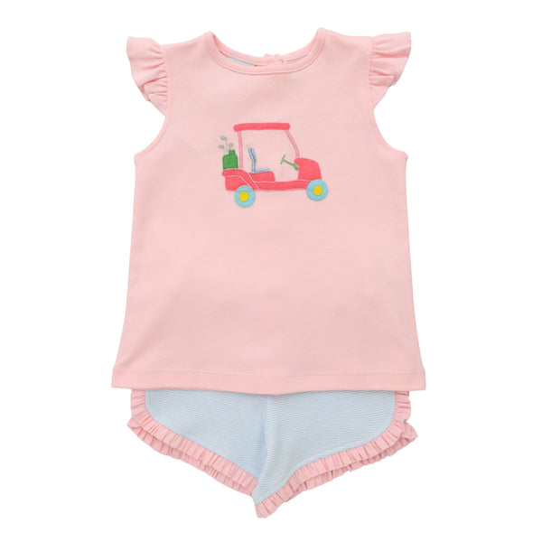 Golf Cart Butterfly Short Set