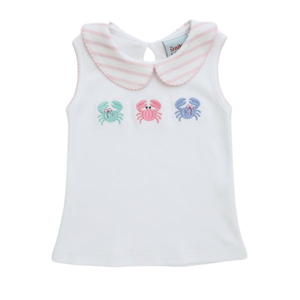 Crab Trio Sleeveless Top