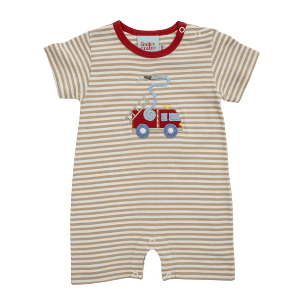Fire Rescue Truck Romper